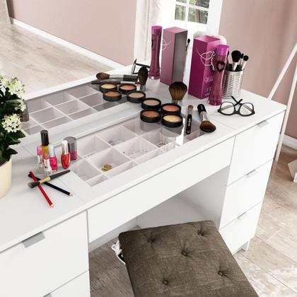 Imagem de Penteadeira Camarim com Espelho 7 Gavetas França