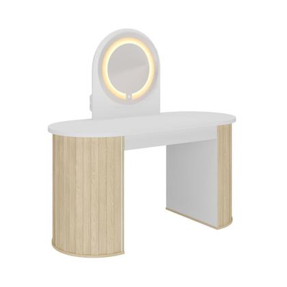 Imagem de Penteadeira Camarim com Espelho Led e 1 Gaveta Glamour Artany