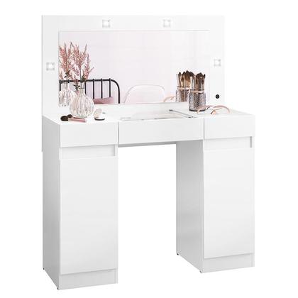 Imagem de Penteadeira Camarim Studio Com Luz de Led 2 Portas 3 Gavetas