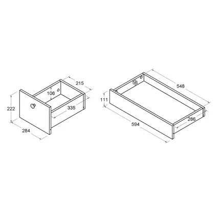 Imagem de Penteadeira Ditália 7 Gav. PE-80 Branco c/ Kit Luz Camarim