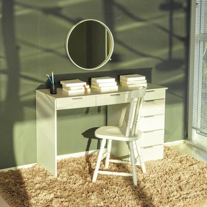 Imagem de Penteadeira Ditália 7 Gavetas com Cadeira PE-90 Cozy