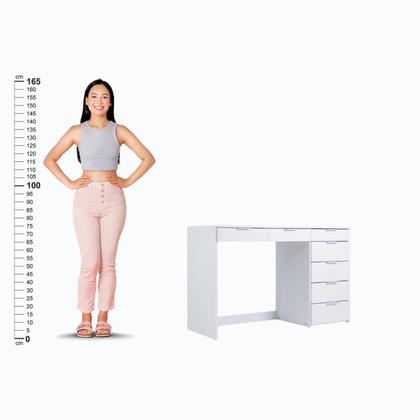 Imagem de Penteadeira Ditália 7 Gavetas com Cadeira PE-90 Cozy