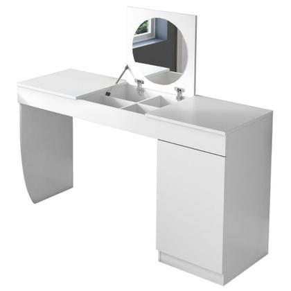 Imagem de Penteadeira e Escrivaninha 1 Porta Crystal Belaflex