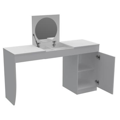 Imagem de Penteadeira e Escrivaninha 1 Porta Crystal Belaflex