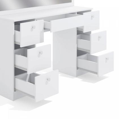 Imagem de Penteadeira Espelhada 7 Gavetas Ditália