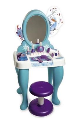 Imagem de Penteadeira Frozen 2 de Brinquedo Com Espelho Divertida Disney