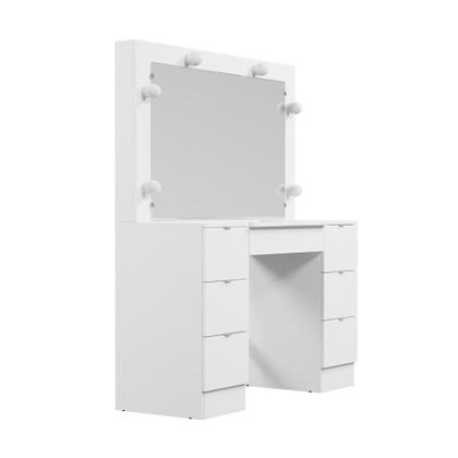 Imagem de Penteadeira Grécia com Espelho Branco