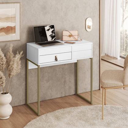 Imagem de Penteadeira Industrial Lady Branco Design Inovador