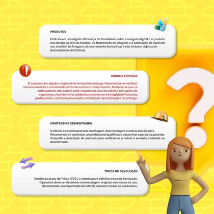 Imagem de Penteadeira Mesa de Maquiagem Joy Suspensa 01 Gaveta com Espelho Preto - Abmaza