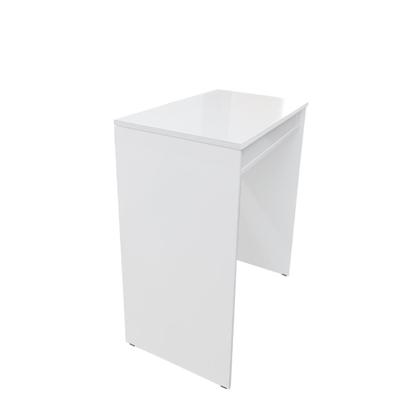 Imagem de Penteadeira Mesa Maquiagem Quarto Camarim Branco Com Espelho