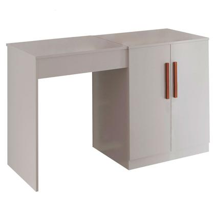 Imagem de Penteadeira Multiuso 2 Portas com Espelho Branco - Tigus