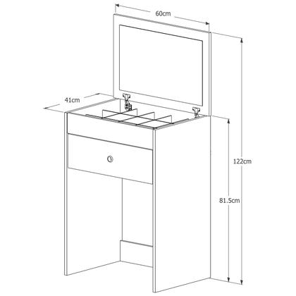 Imagem de Penteadeira Olivia com Banqueta