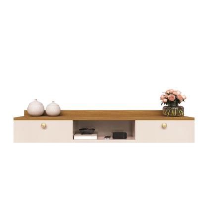 Imagem de Penteadeira Rack Suspenso Beauty 2 Portas Elegante Para Quarto ou Sala Luxo Charme