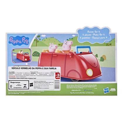 Imagem de Peppa pig carro da família vermelho - hasbro f2184