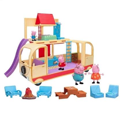 Imagem de Peppa pig playset van para acampar r.2316 sunny