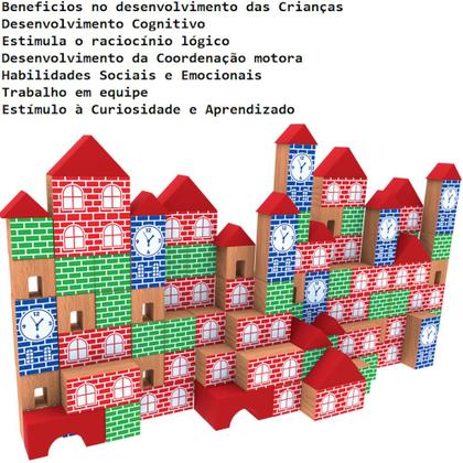 Imagem de Pequeno Engenheiro 150 Pcs Blocos Monta Monta Infantil
