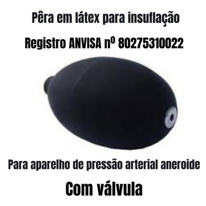 Imagem de Pera + Valvula Insuflaçao Aparelho Pressao Premium Universal