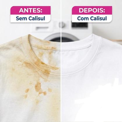 Imagem de Percarbonato 100 Tira Manchas Roupas Brancas Limpeza Sem Cloro Alvejante Bicarbonato de Sódio