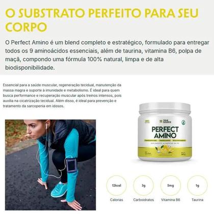 Imagem de Perfect Amino 360g - True Source - Aminoácidos Essenciais