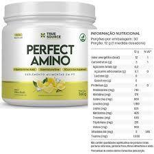 Imagem de Perfect Amino 360g - True Source - Aminoácidos Essenciais