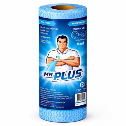 Imagem de Perfex Pano Descartavel Multiuso Azul 28x25m Limpa Casa Azul