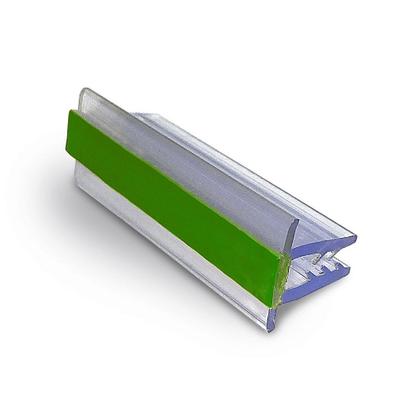 Imagem de Perfil Plástico Porta Stoppers 3 cm 57 unds com Fita Dupla Face para Comunicação Visual