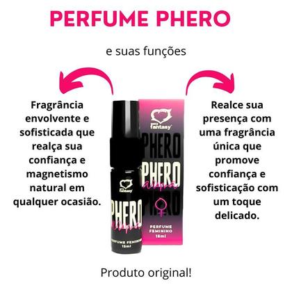 Imagem de Perfume Afrodisíaco Aroma Feminino Phero 15ml