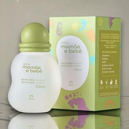 Imagem de Perfume Água de Colônia Mamãe Bebê Sem Álcool 100ml