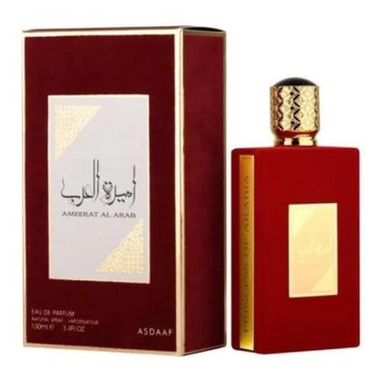Imagem de Perfume Ameerat Al Arab Red Lattafa 100ml Feminino Importado Original Longa Duração