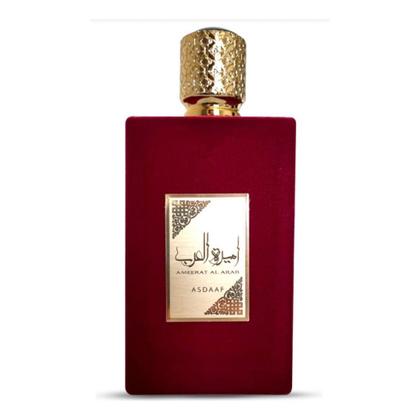 Imagem de Perfume Árabe Ameerat Al Arab Red Vermelho Edp Lattafa Asdaaf 100ml Feminino - Original Importado