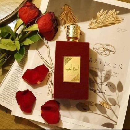 Imagem de Perfume Árabe Ameerat Al Arab Red Vermelho Edp Lattafa Asdaaf 100ml Feminino - Original Importado