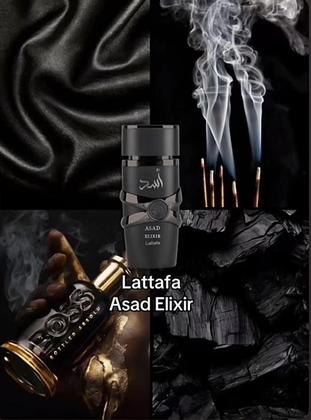 Perfume Árabe Asad Elixir 100ml Lataffa eau de parfum Masculino