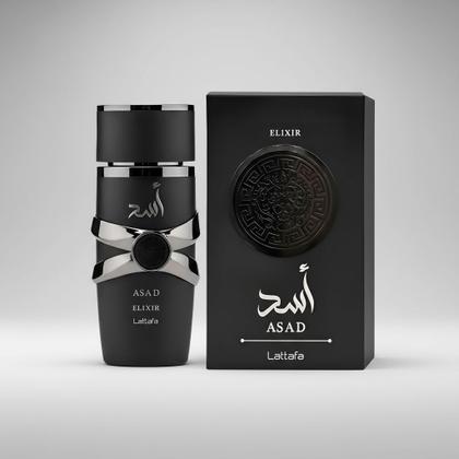 Imagem de Perfume Arabe Asad Elixir Lattafa 100ml Masculino, Importado, Original