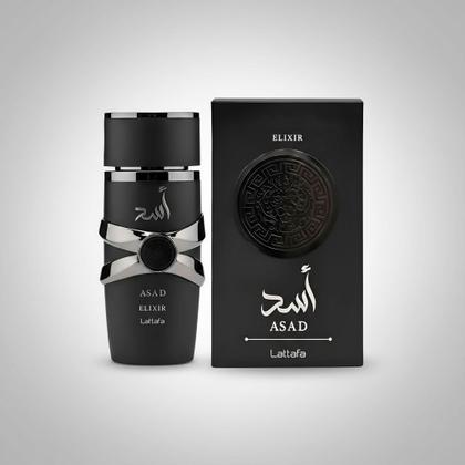 Imagem de Perfume Arabe Asad Elixir Lattafa 100ml Masculino, Importado, Original