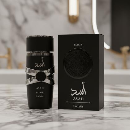 Imagem de Perfume Arabe Asad Elixir Lattafa 100ml Masculino, Importado, Original