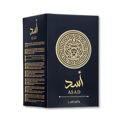Imagem de Perfume Árabe Asad Lattafa Preto Masculino ORIGINAL 100ml