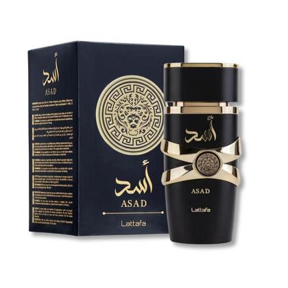 Imagem de Perfume Árabe Asad Lattafa Preto Masculino ORIGINAL 100ml