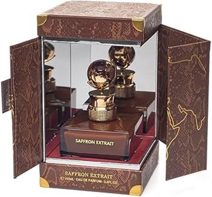 Imagem de Perfume Arabe Aurora Scents Globe Safron 100ml Unissex  Alta Fixação e Luxuoso ORIGINAL