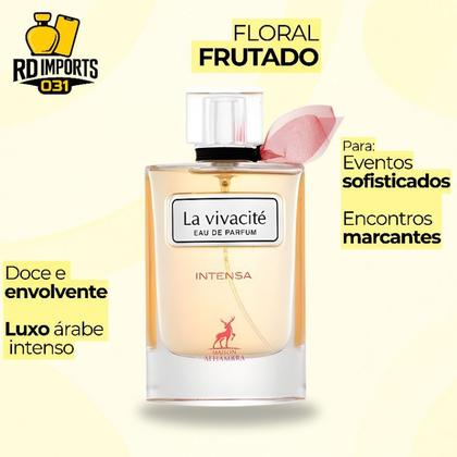 Imagem de Perfume Árabe La Vivacité Intensa Maison Alhambra Edp 100ml Original Importado Com Selo Holográfico