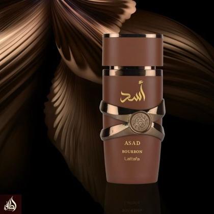 Imagem de Perfume Árabe Lattafa Asad Bourbon Masculino Eau de Parfum Original 100ml