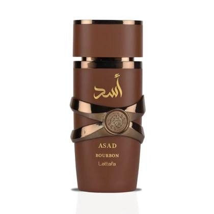 Imagem de Perfume Árabe Lattafa Asad Bourbon Masculino Eau de Parfum Original 100ml