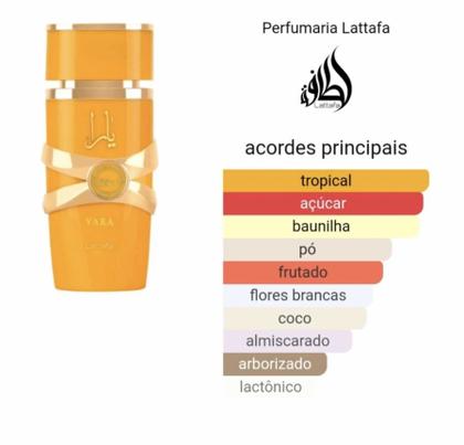 Imagem de Perfume Arabe Lattafa Yara Tous Amarelo EDP 100ml