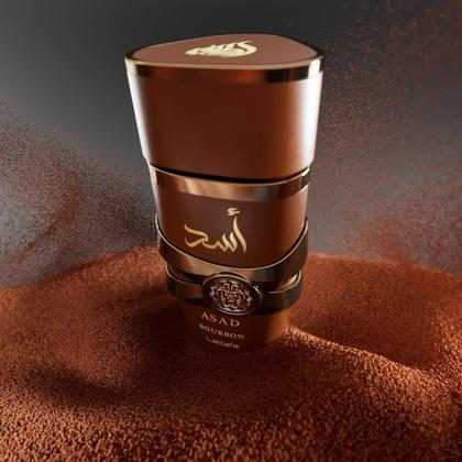 Imagem de Perfume Árabe Masculino Asad Bourbon 100ml Lattafa  Original  Importado