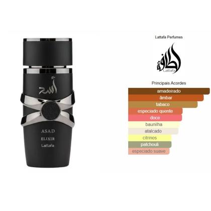 Imagem de Perfume Árabe Masculino Asad Elixir Lacrado Original