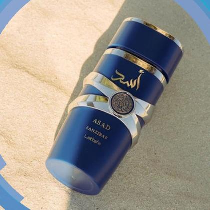 Imagem de Perfume Arabe Masculino Asad Zanzibar 100ml Edp Lataffa Original  Importado