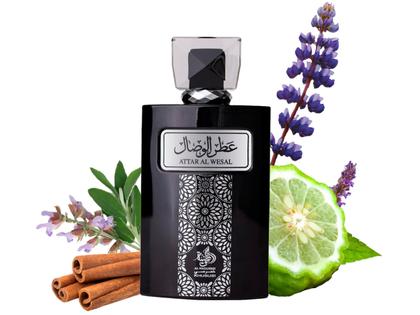 Imagem de Perfume Árabe Masculino Attar Al Wesal Al Wataniah Eau de Parfum 100ml