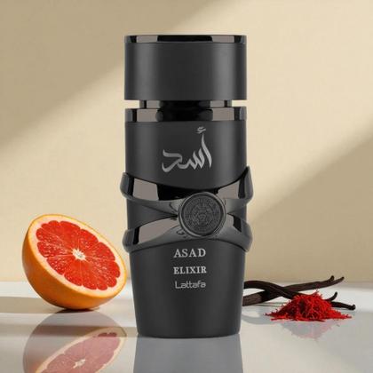 Imagem de Perfume Árabe Masculino Lattafa Asad Elixir Eau de Parfum 100ml Importado Original