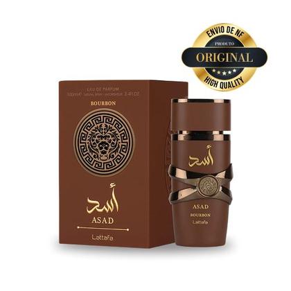 Imagem de Perfume Árabe Masculino Sofisticado Lattafa Asad Bourbon 100 ml