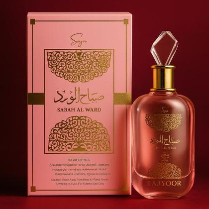 Perfume Arabe Sabah Al Ward Sugar Al Wataniah Feminino 100ml