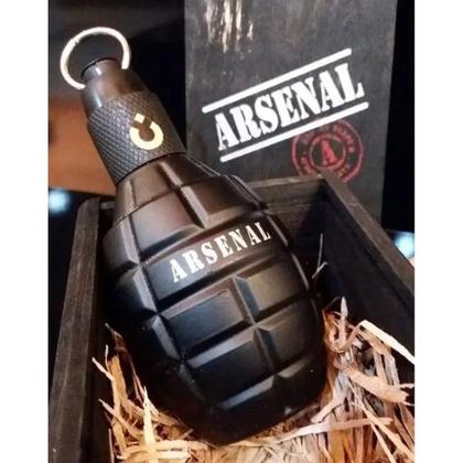 Imagem de Perfume Arsenal Black Gilles Cantuel 100 Ml Eau De Parfum Edp Masculino Original Lacrado Importado